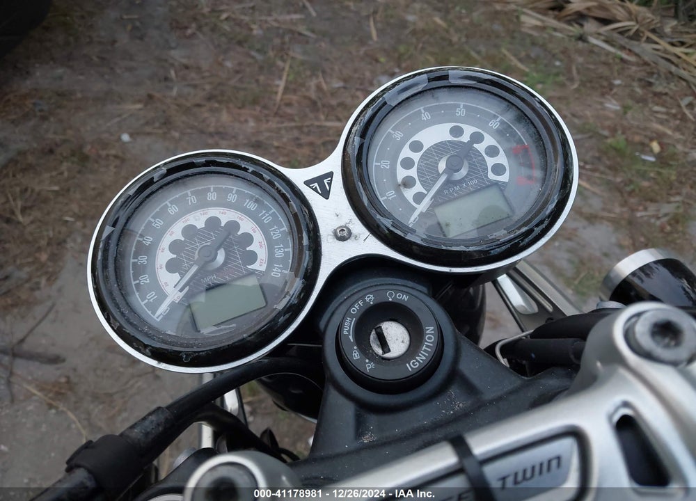 2019 TRIUMPH MOTORCYCLE SPEED TWIN VIN: SMTD54HF6KT928594