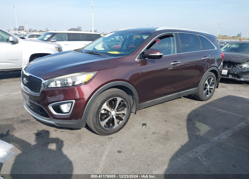 2016 KIA SORENTO 3.3L EX VIN: 5XYPH4A52GG072069