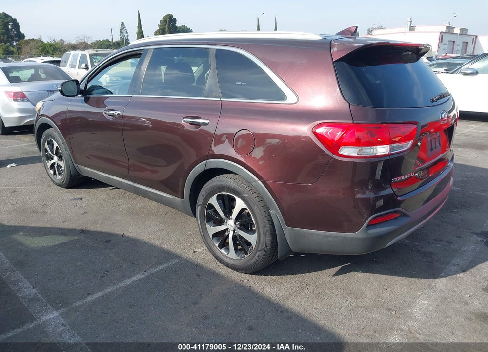 2016 KIA SORENTO 3.3L EX VIN: 5XYPH4A52GG072069