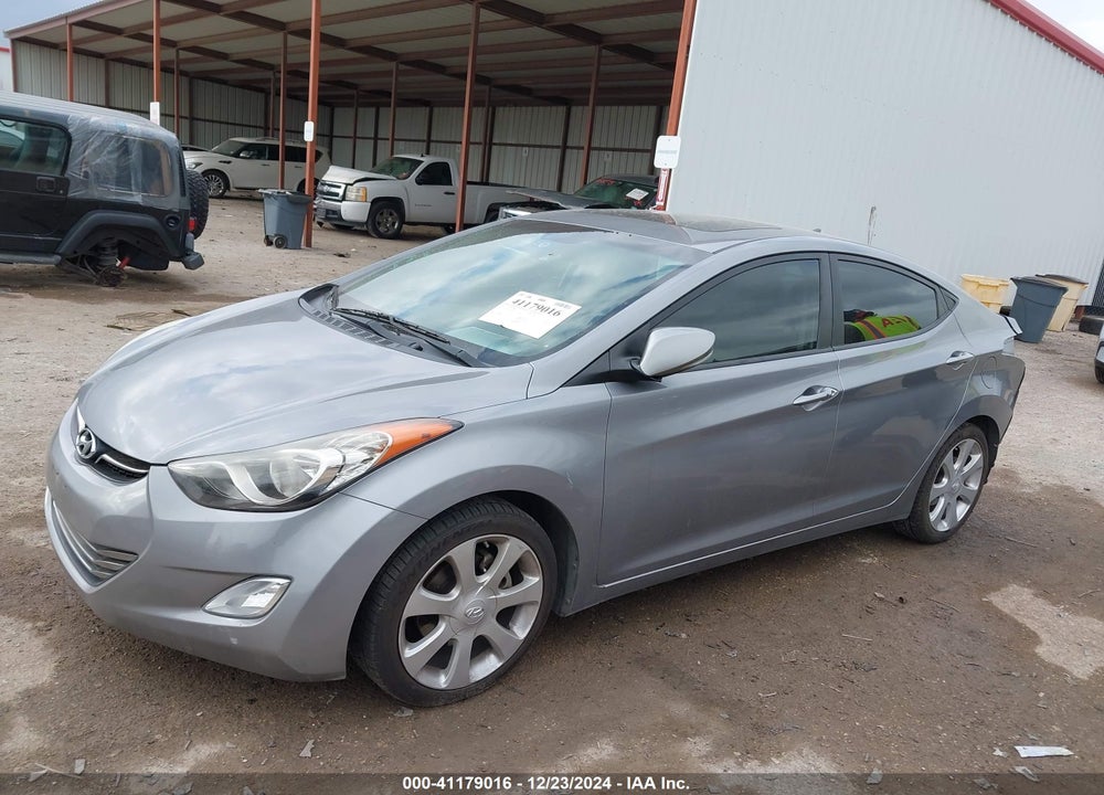 2012 HYUNDAI ELANTRA LIMITED (ULSAN PLANT) VIN: KMHDH4AE6CU450045