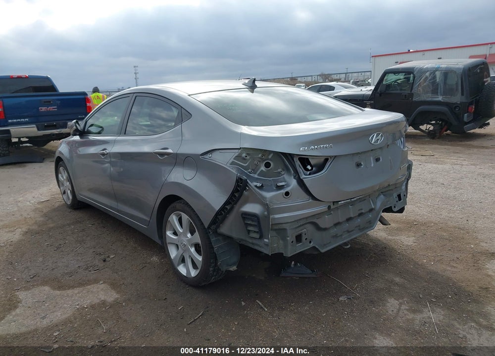 2012 HYUNDAI ELANTRA LIMITED (ULSAN PLANT) VIN: KMHDH4AE6CU450045