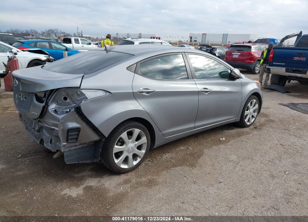 2012 HYUNDAI ELANTRA LIMITED (ULSAN PLANT) VIN: KMHDH4AE6CU450045