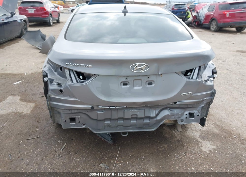 2012 HYUNDAI ELANTRA LIMITED (ULSAN PLANT) VIN: KMHDH4AE6CU450045