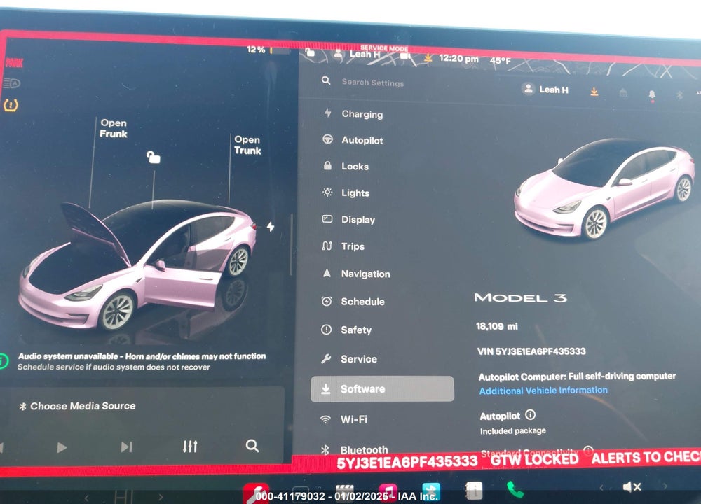2023 TESLA MODEL 3 REAR-WHEEL DRIVE VIN: 5YJ3E1EA6PF435333