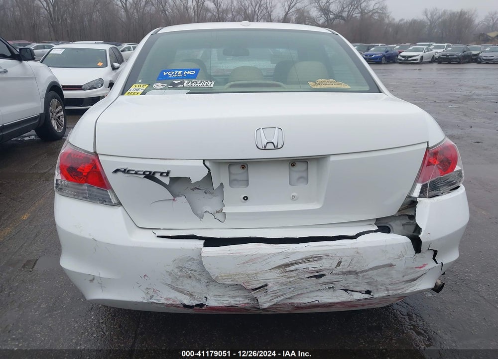 2009 HONDA ACCORD 2.4 EX-L VIN: 1HGCP268X9A040483