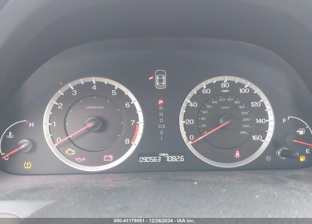 2009 HONDA ACCORD 2.4 EX-L VIN: 1HGCP268X9A040483