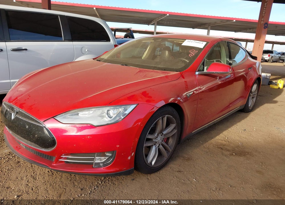 2014 TESLA MODEL S P85 VIN: 5YJSA1H19EFP54788