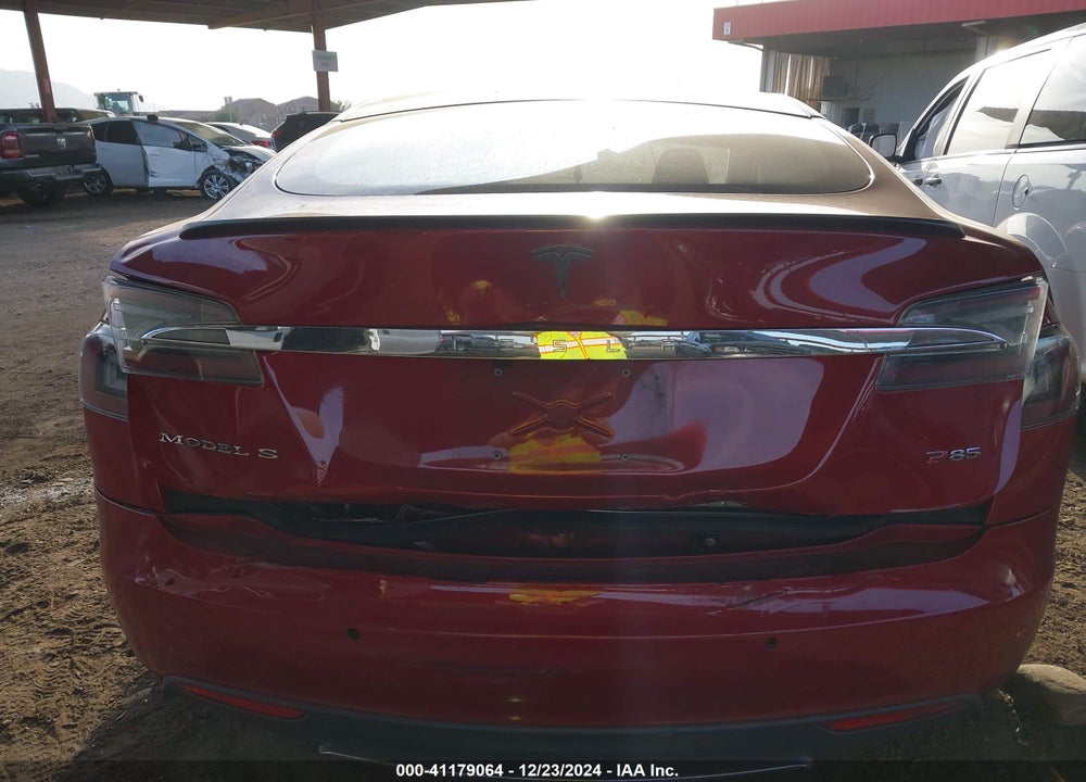 2014 TESLA MODEL S P85 VIN: 5YJSA1H19EFP54788