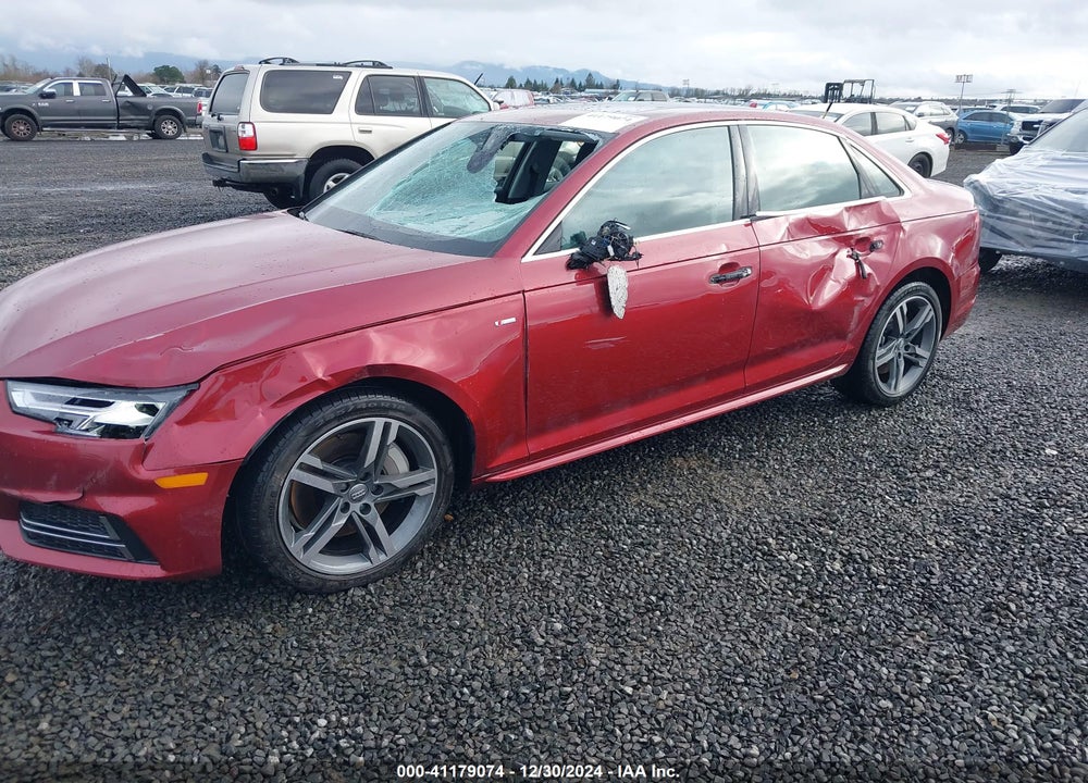 2018 AUDI A4 VIN: WAUENAF46JA166944