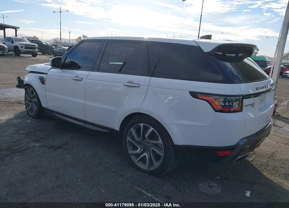 2022 LAND ROVER RANGE ROVER SPORT HSE SILVER EDITION MHEV VIN: SALWR2SU1NA243662