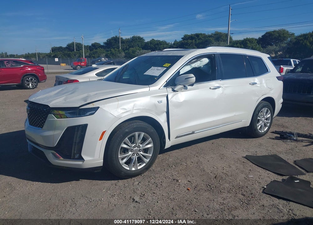 2021 CADILLAC XT6 VIN: 1GYKPAR49MZ153231