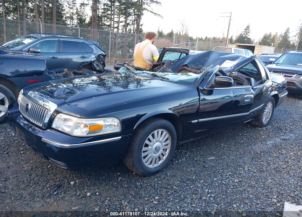 2008 MERCURY GRAND MARQUIS LS VIN: 2MHHM75V98X614175