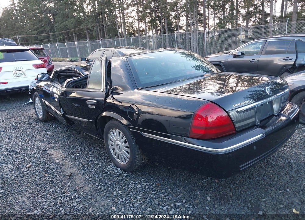 2008 MERCURY GRAND MARQUIS LS VIN: 2MHHM75V98X614175