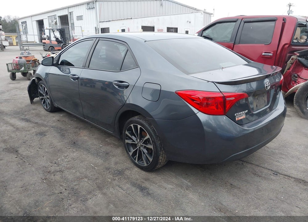 2018 TOYOTA COROLLA SE VIN: 2T1BURHE7JC025504