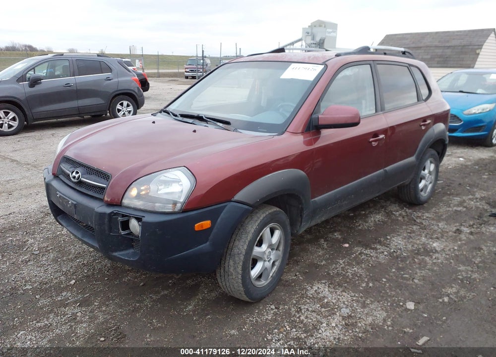 2005 HYUNDAI TUCSON GLS/LX VIN: KM8JN12D45U096271