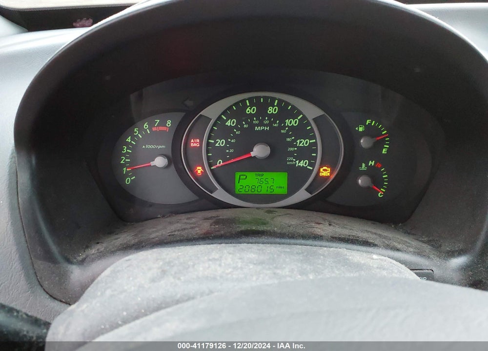 2005 HYUNDAI TUCSON GLS/LX VIN: KM8JN12D45U096271