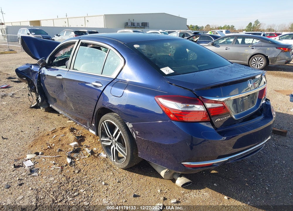 2017 HONDA ACCORD SPORT VIN: 1HGCR2F57HA235925