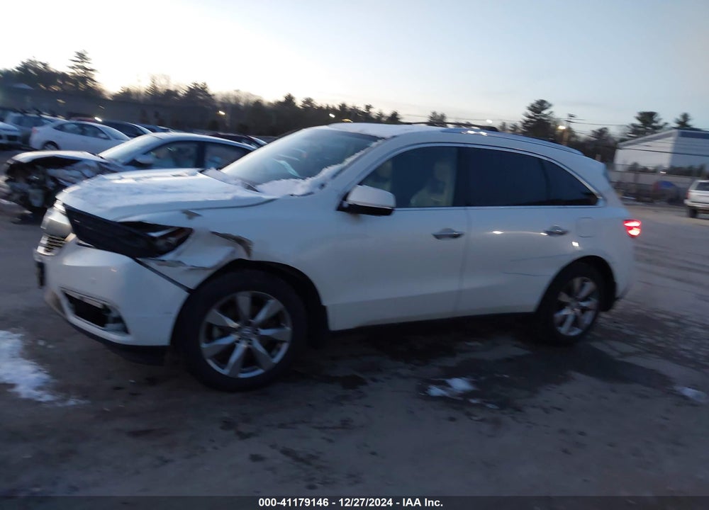 2014 ACURA MDX ADVANCE PKG W/ENTERTAINMENT PKG VIN: 5FRYD4H85EB028439
