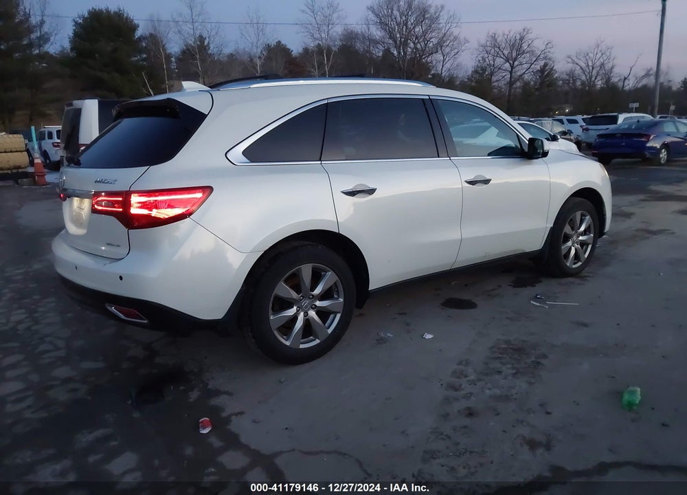 2014 ACURA MDX ADVANCE PKG W/ENTERTAINMENT PKG VIN: 5FRYD4H85EB028439