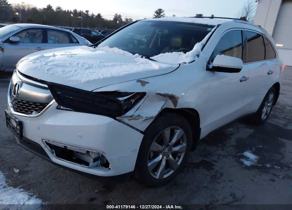 2014 ACURA MDX ADVANCE PKG W/ENTERTAINMENT PKG VIN: 5FRYD4H85EB028439