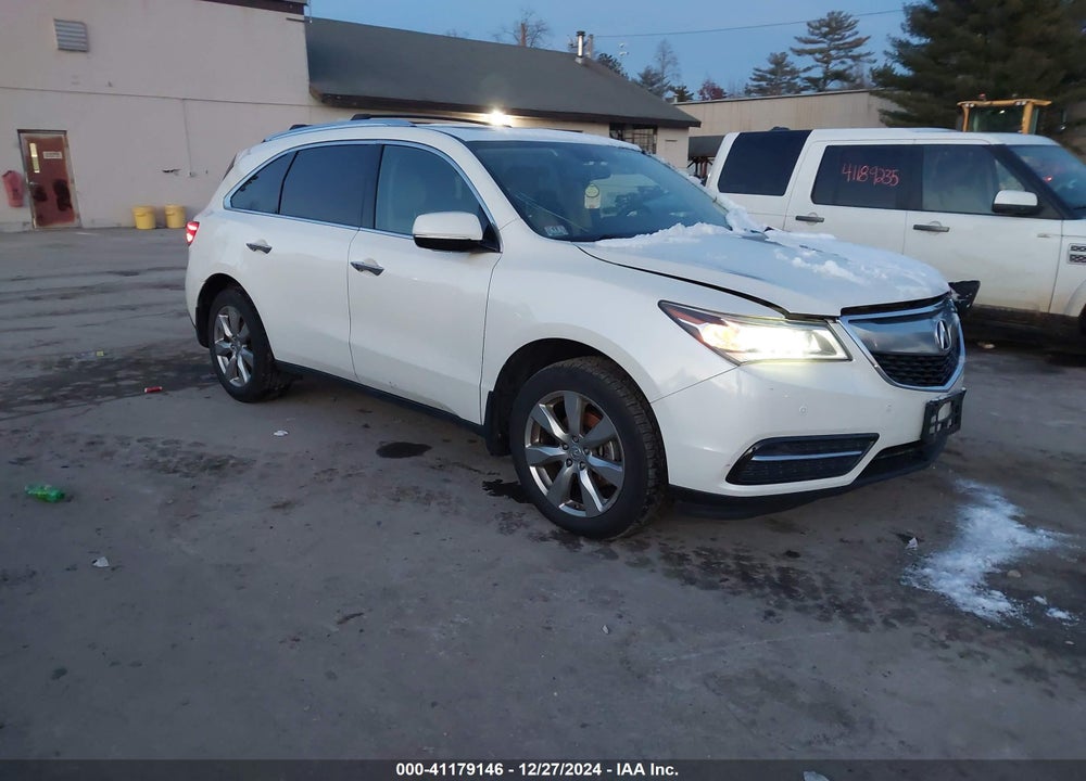 2014 ACURA MDX ADVANCE PKG W/ENTERTAINMENT PKG VIN: 5FRYD4H85EB028439