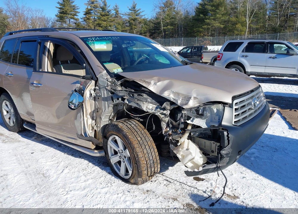 2008 TOYOTA HIGHLANDER VIN: JTEES41A582019315