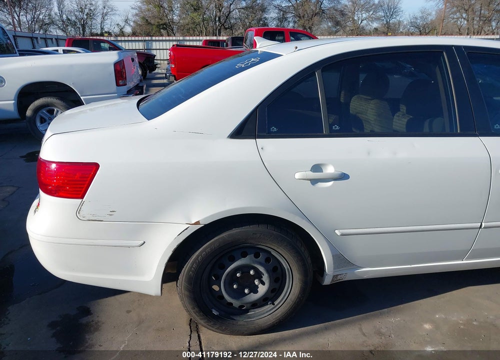 2009 HYUNDAI SONATA GLS VIN: 5NPET46C29H493251