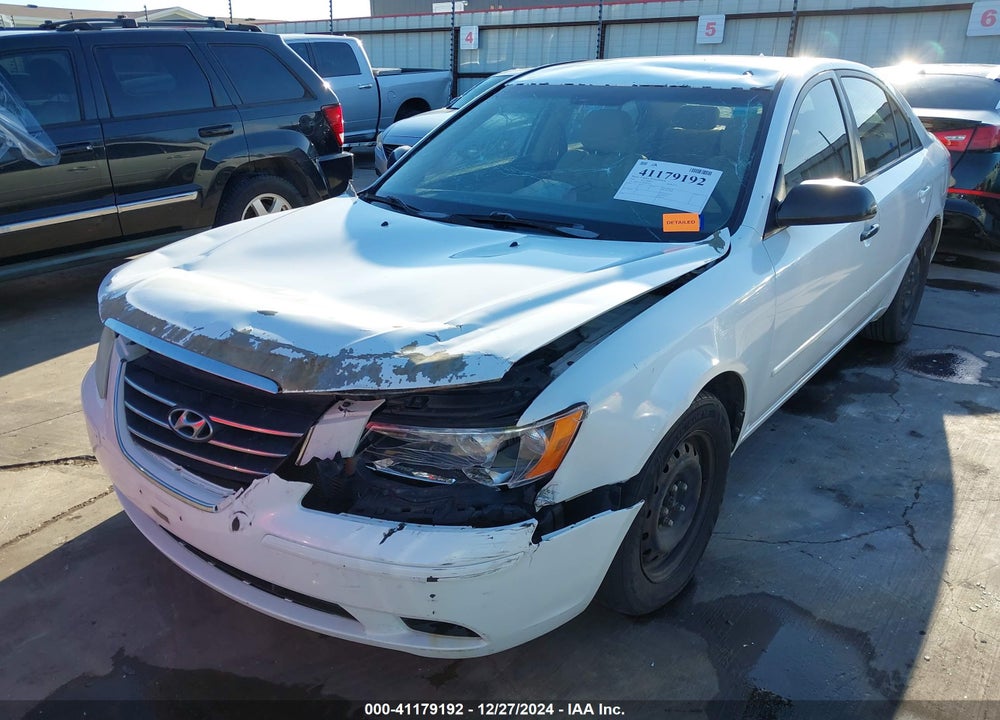 2009 HYUNDAI SONATA GLS VIN: 5NPET46C29H493251