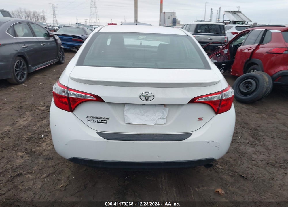 2015 TOYOTA COROLLA VIN: 2T1BURHE9FC376213