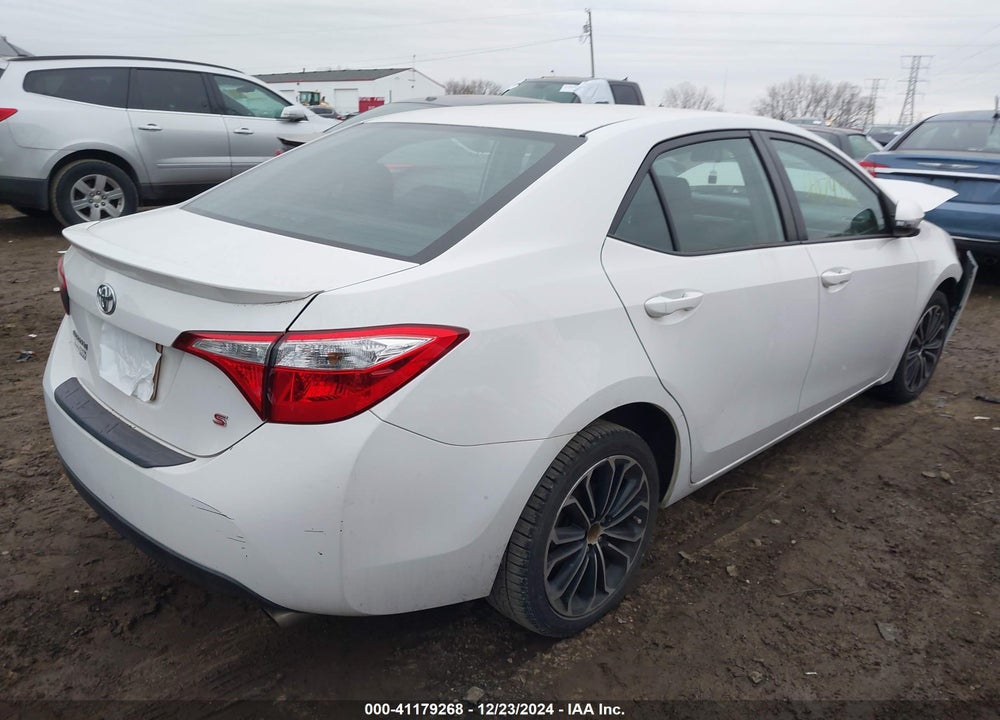 2015 TOYOTA COROLLA VIN: 2T1BURHE9FC376213