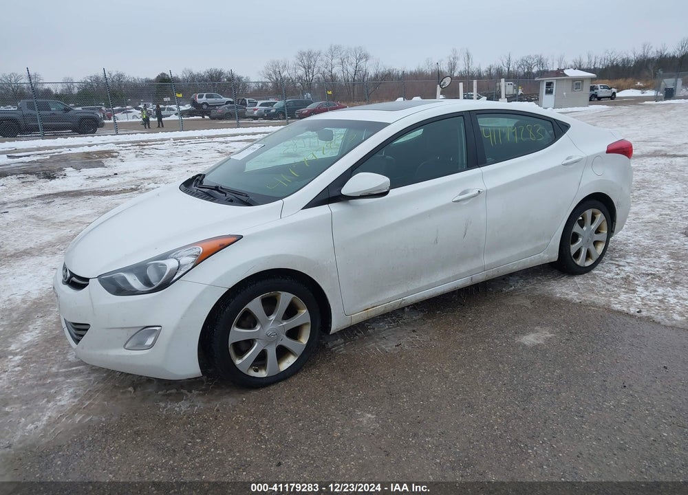 2013 HYUNDAI ELANTRA LIMITED VIN: 5NPDH4AE8DH162415