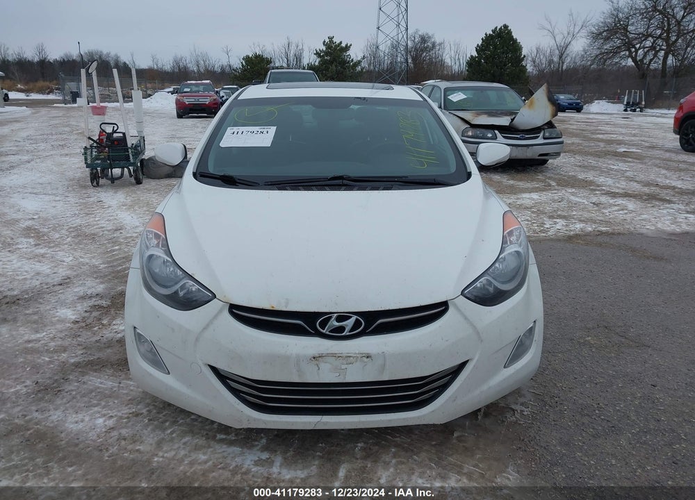 2013 HYUNDAI ELANTRA LIMITED VIN: 5NPDH4AE8DH162415