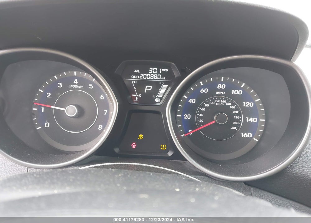 2013 HYUNDAI ELANTRA LIMITED VIN: 5NPDH4AE8DH162415