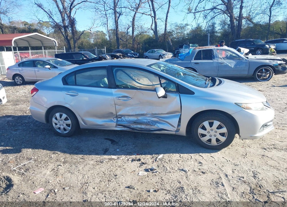 2013 HONDA CIVIC LX VIN: 19XFB2F58DE013224
