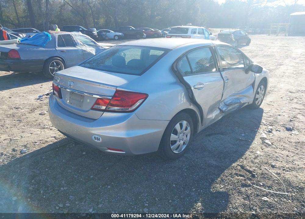2013 HONDA CIVIC LX VIN: 19XFB2F58DE013224