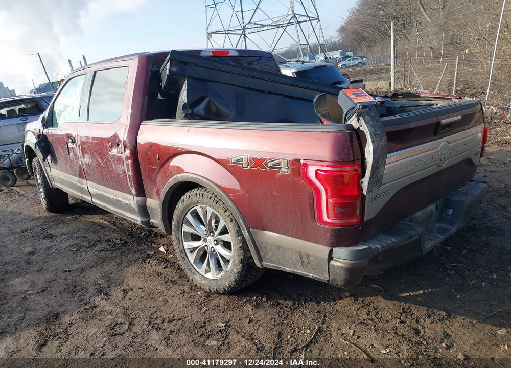 2016 FORD F150 VIN: 1FTEW1EF2GFB96506