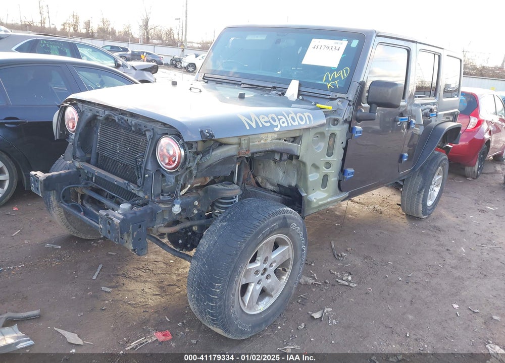 2018 JEEP WRANGLER JK UNLIMITED SPORT 4X4 VIN: 1C4BJWDG3JL876013