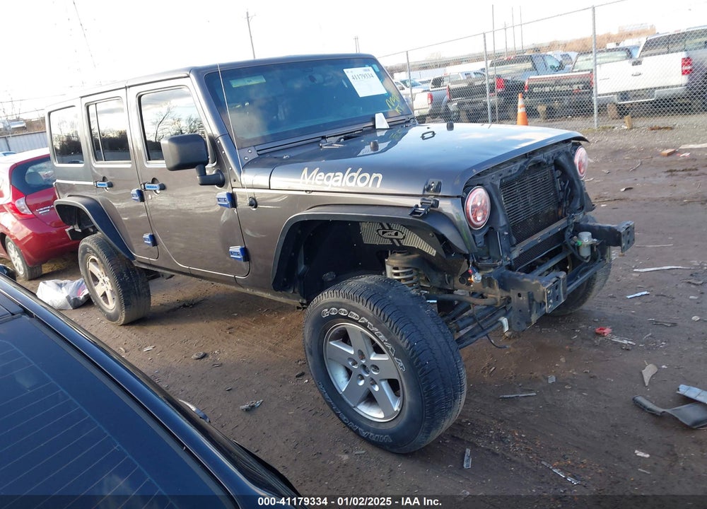 2018 JEEP WRANGLER JK UNLIMITED SPORT 4X4 VIN: 1C4BJWDG3JL876013