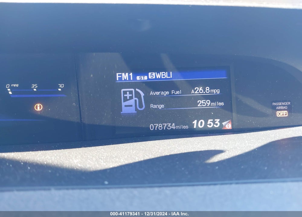 2012 HONDA CIVIC SDN LX VIN: 19XFB2F54CE330934