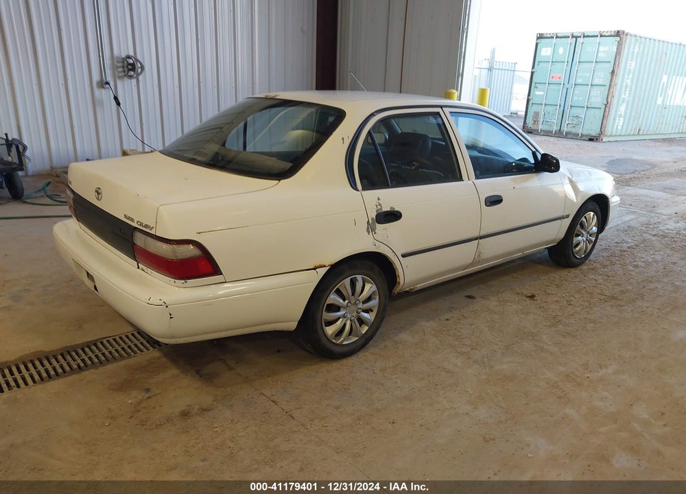 1997 TOYOTA COROLLA STD VIN: 1NXBA02E4VZ612843