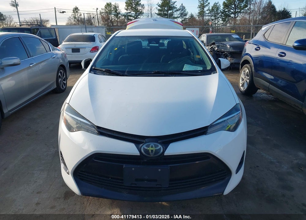 2018 TOYOTA COROLLA L/LE/XLE/SE/XSE VIN: 2T1BURHE0JC117960