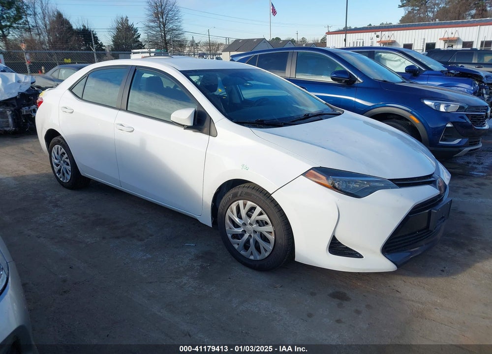 2018 TOYOTA COROLLA L/LE/XLE/SE/XSE VIN: 2T1BURHE0JC117960