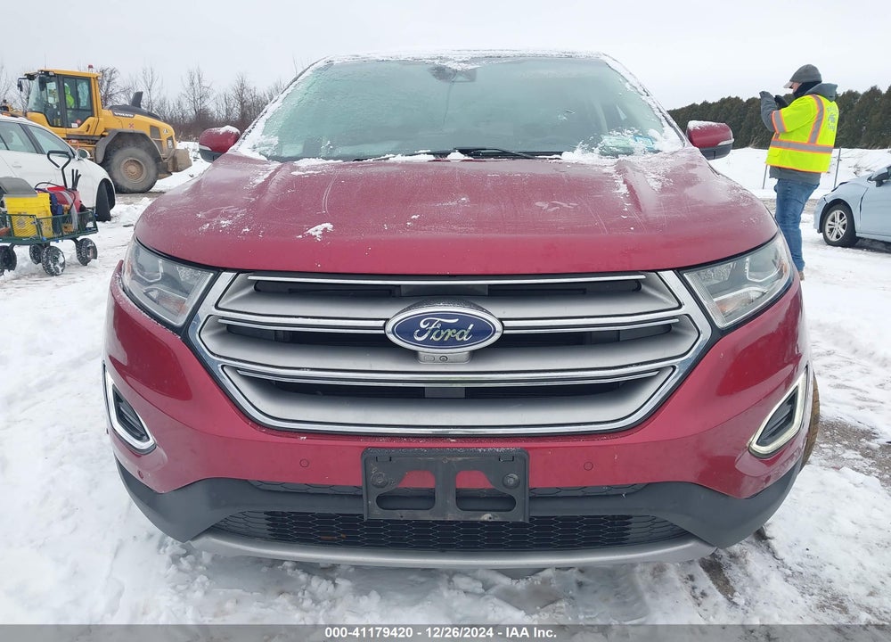 2016 FORD EDGE TITANIUM VIN: 2FMPK4K92GBB91517