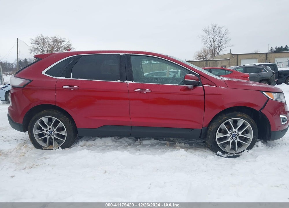 2016 FORD EDGE TITANIUM VIN: 2FMPK4K92GBB91517