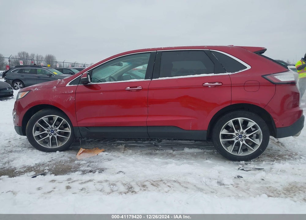 2016 FORD EDGE TITANIUM VIN: 2FMPK4K92GBB91517