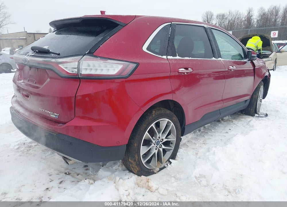 2016 FORD EDGE TITANIUM VIN: 2FMPK4K92GBB91517