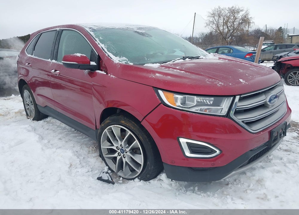 2016 FORD EDGE TITANIUM VIN: 2FMPK4K92GBB91517