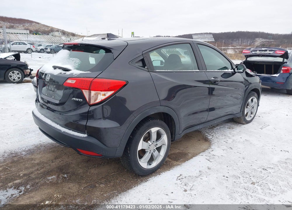 2016 HONDA HR-V LX VIN: 3CZRU6H3XGM770561