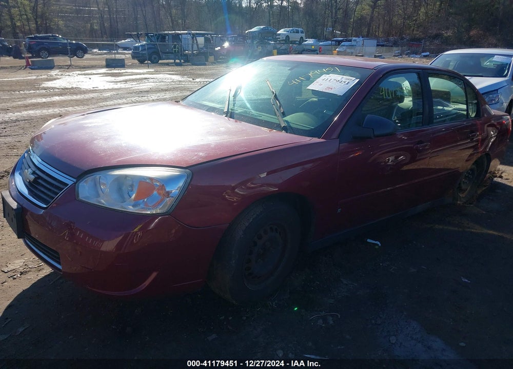 2007 CHEVROLET MALIBU LS VIN: 1G1ZS58F67F302139