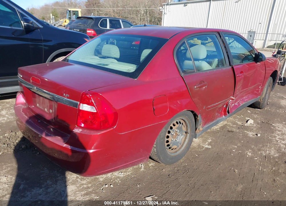 2007 CHEVROLET MALIBU LS VIN: 1G1ZS58F67F302139